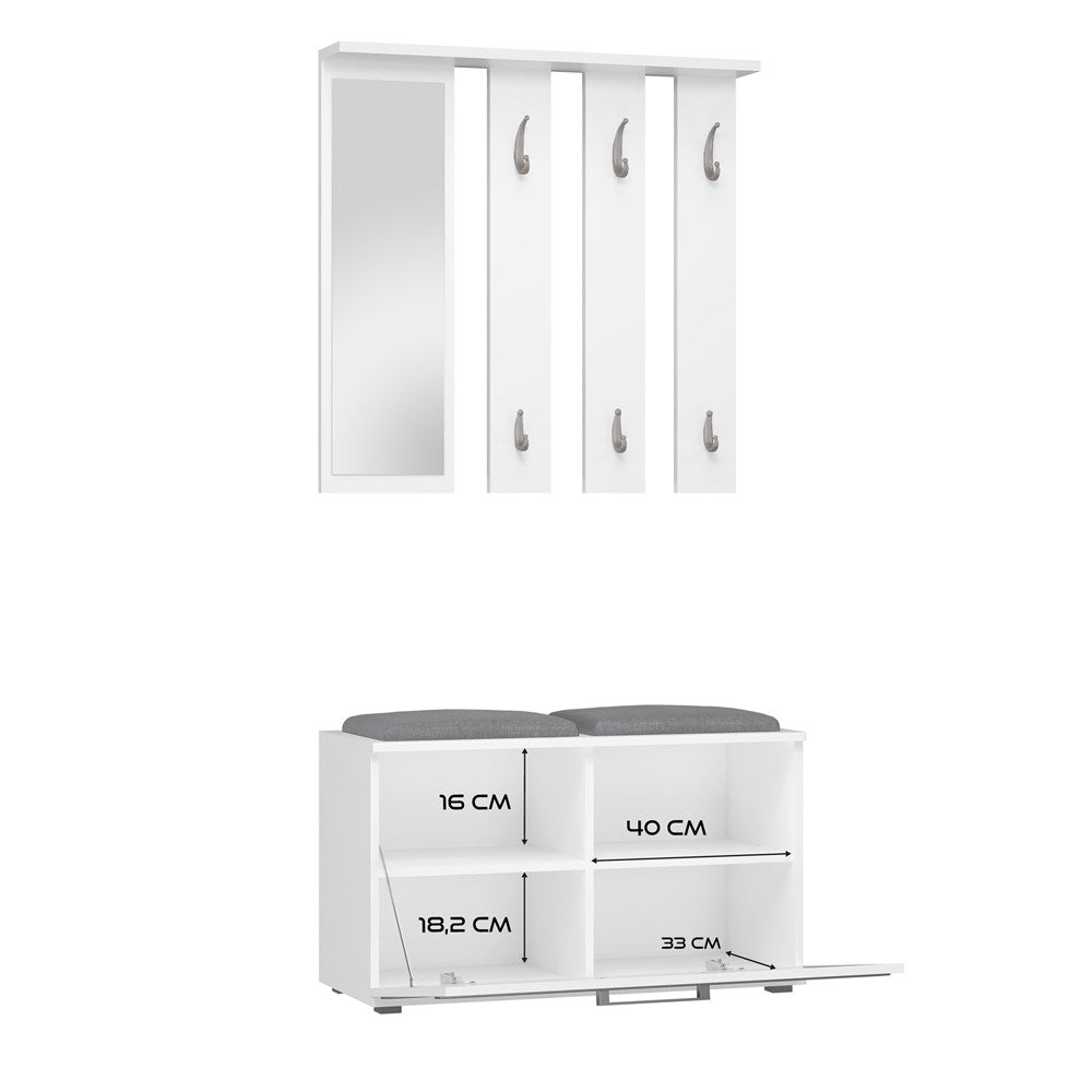 GARDEROBA OPAL - BIEL