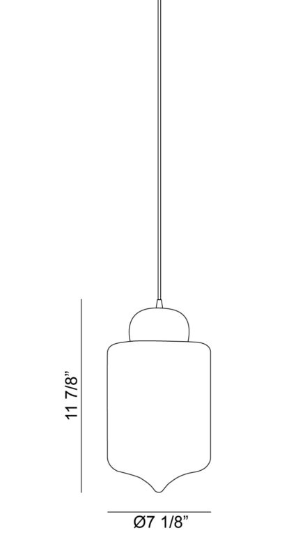 Irresistible Organic Charm 1-Light Pendant - image 28