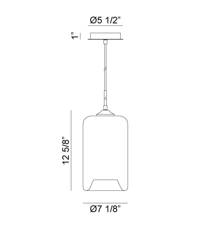 Irresistible Organic Charm 1-Light Pendant - image 24