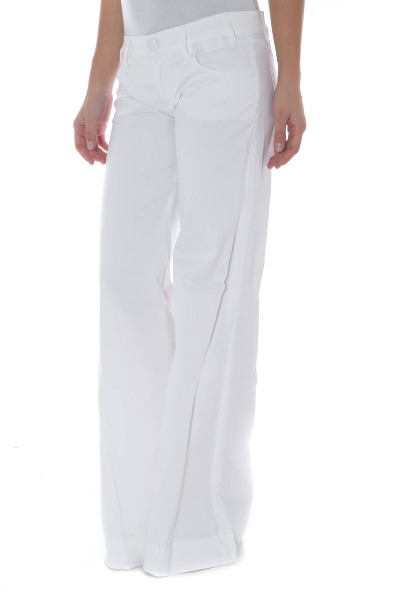 PHARD PANTALONE DONNA BIANCO - image 3