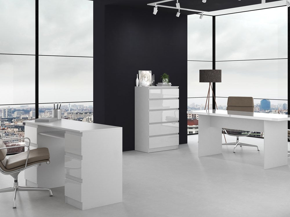 KOMODA MALWA M5 - BIEL POŁYSK