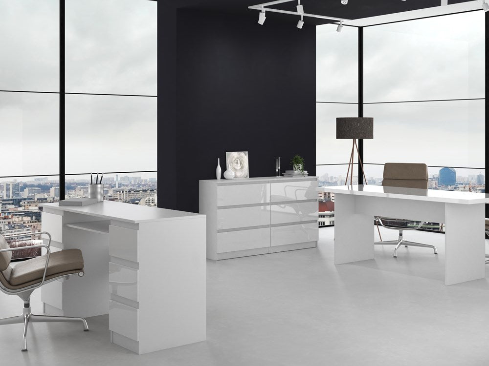 KOMODA MALWA M6 140 - BIEL POŁYSK