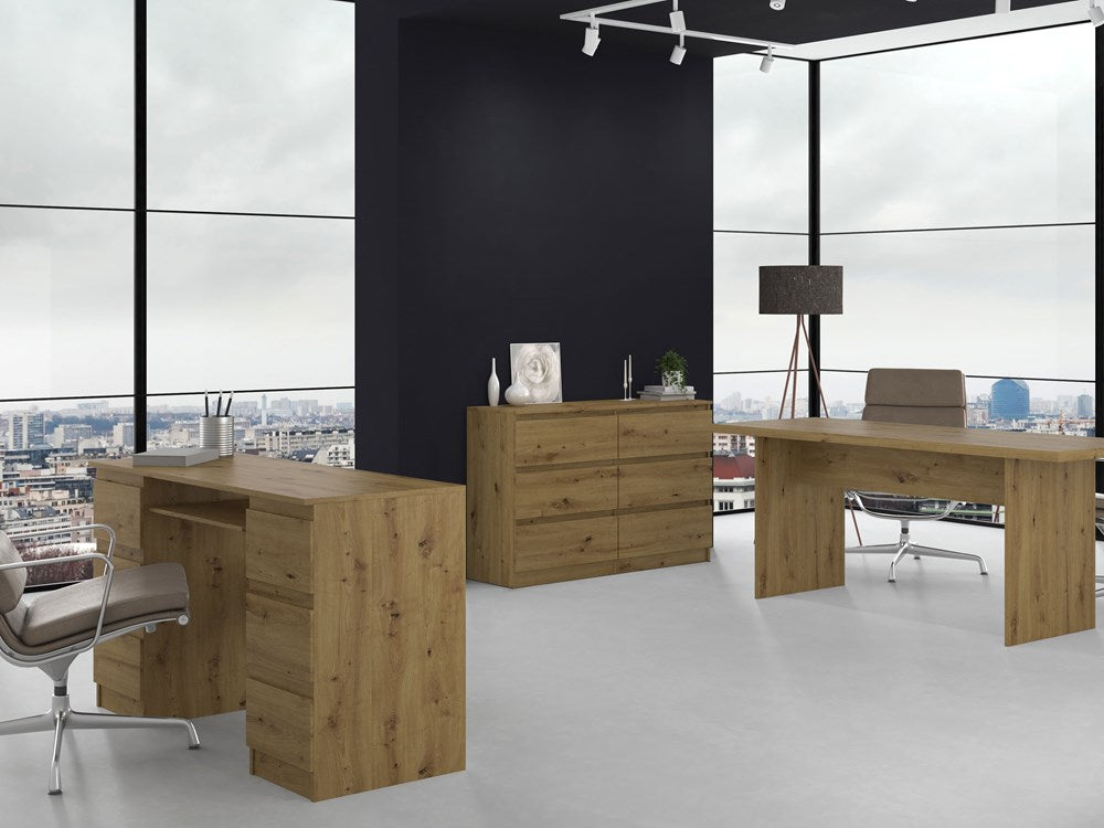 KOMODA MALWA M6 120 400 - DĄB ARTISAN