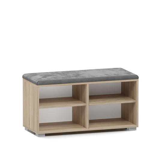 SZAFKA NA BUTY SIEDZISKO OPAL 4P DĄB SONOMA