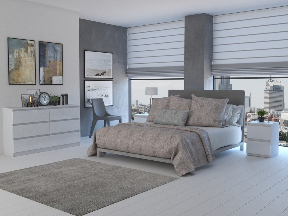 KOMODA MALWA M6 140 - BIEL POŁYSK