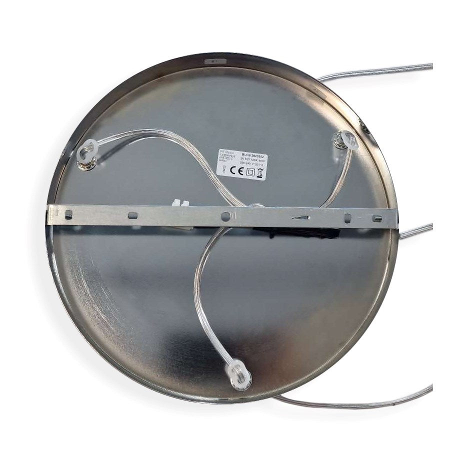 Bulb Zwis 3xE27 60W Chrom/Biały