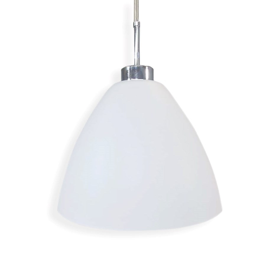 Globe Lampa Wisząca 1xE27 Max.60W Chrom/Biały