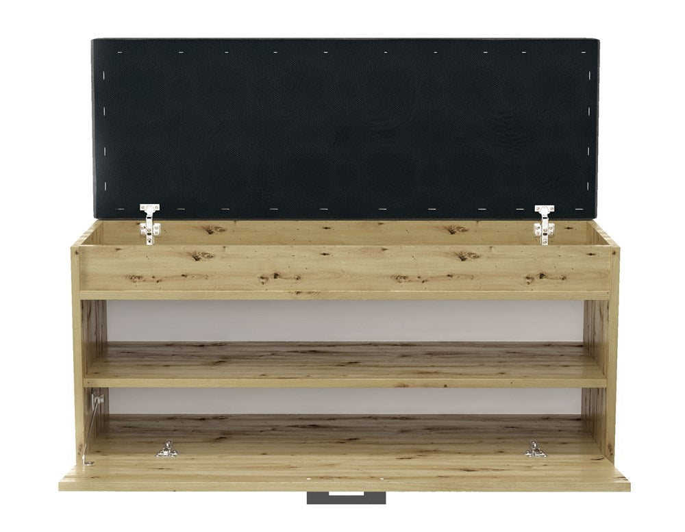 SZAFKA NA BUTY PARMA SIEDZISKO SCHOWEK DĄB ARTISAN