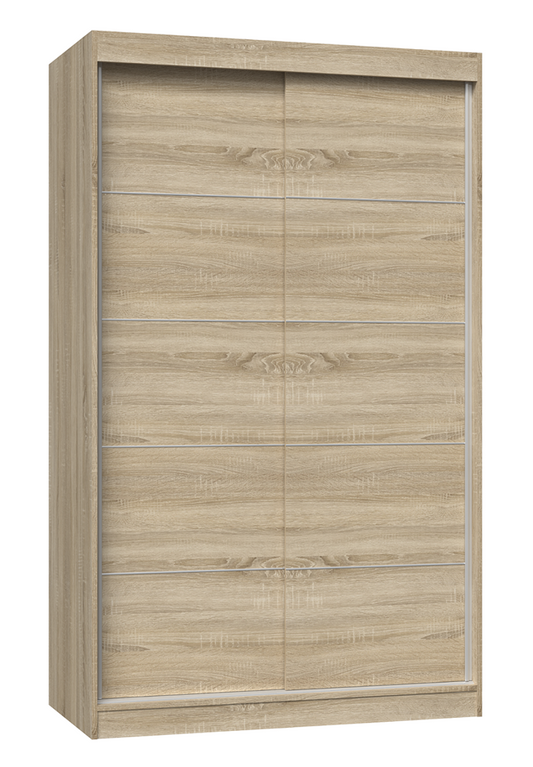 SZAFA IGA 120 - DĄB SONOMA ZE SZPROSAMI