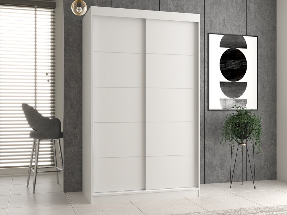 SZAFA IGA 120 - BIEL ZE SZPROSAMI