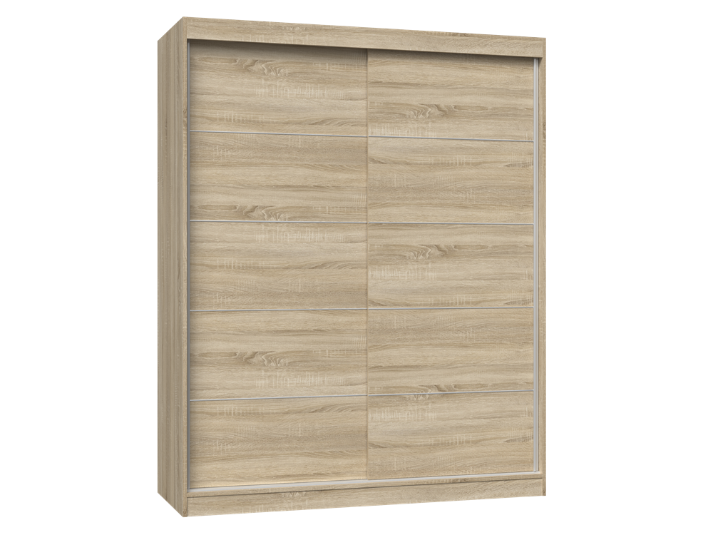 SZAFA IGA 160 - DĄB SONOMA ZE SZPROSAMI