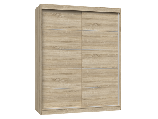 SZAFA IGA 160 - DĄB SONOMA ZE SZPROSAMI