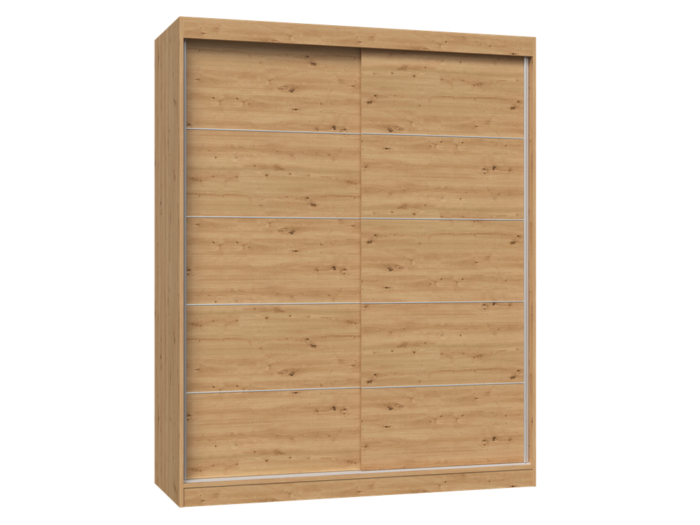 SZAFA IGA 160 - DĄB ARTISAN ZE SZPROSAMI