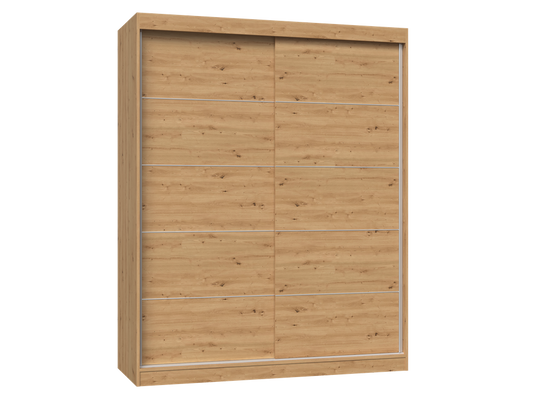 SZAFA IGA 160 - DĄB ARTISAN ZE SZPROSAMI