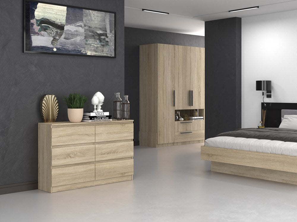 KOMODA MALWA M6 120 - DĄB SONOMA