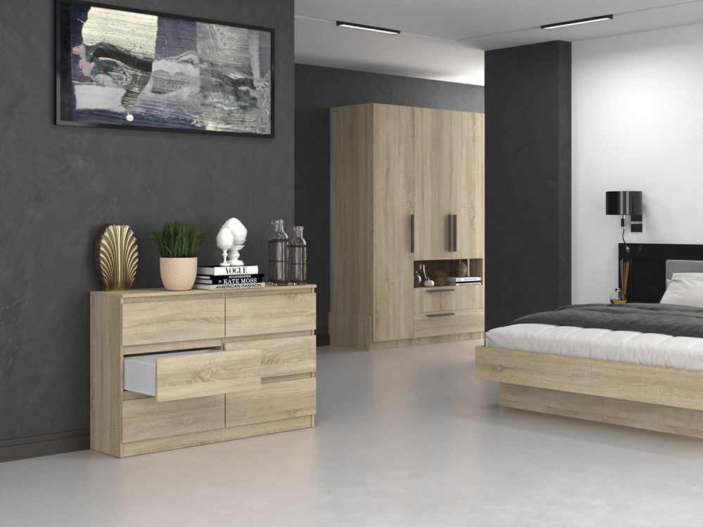 KOMODA MALWA M6 120 - DĄB SONOMA