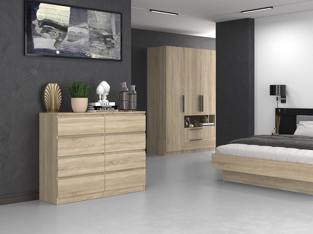 KOMODA MALWA M8 120 - DĄB SONOMA