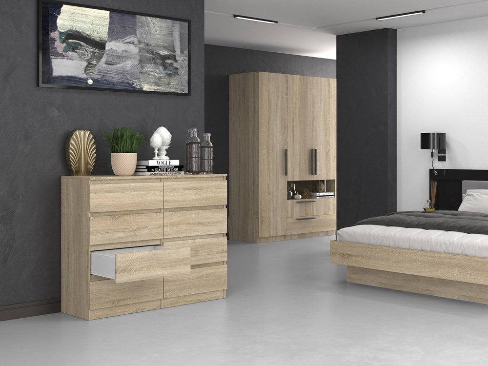 KOMODA MALWA M8 120 - DĄB SONOMA