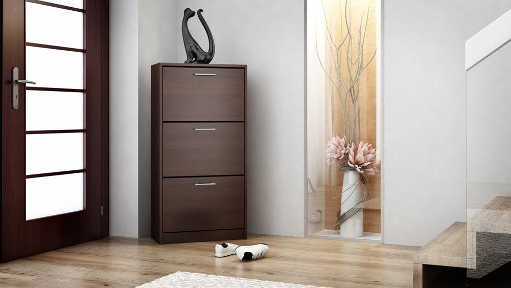 SZAFKA NA OBUWIE PAULA - WENGE