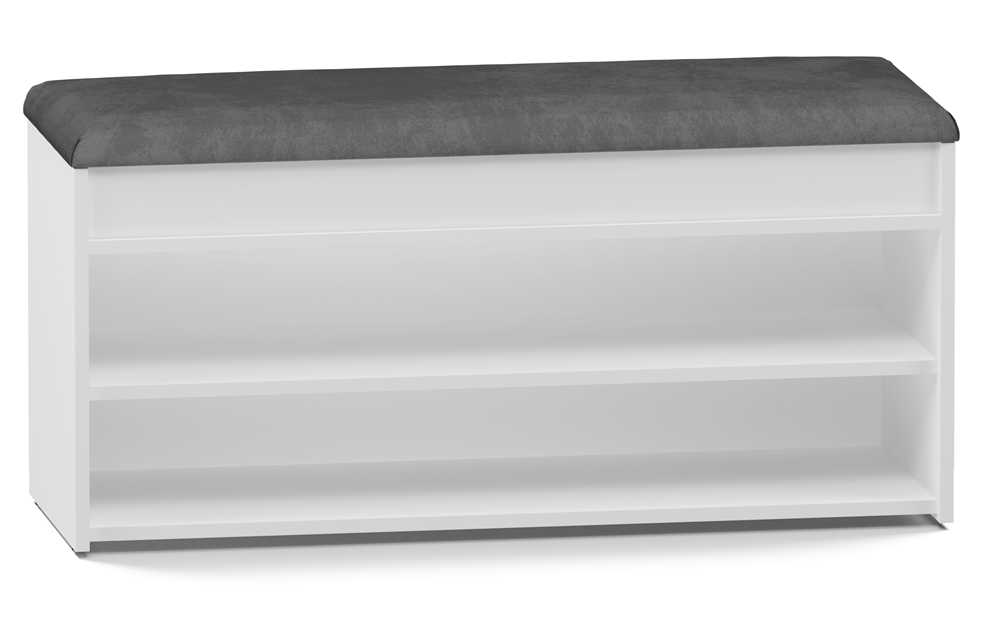 SZAFKA NA BUTY PARMA 2P SIEDZISKO SCHOWEK BIAŁA