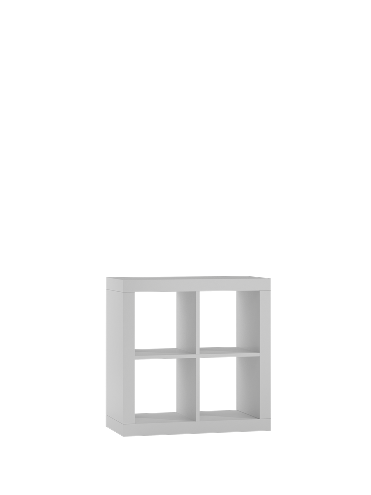 REGAŁ KALAX 2x2 - BIEL