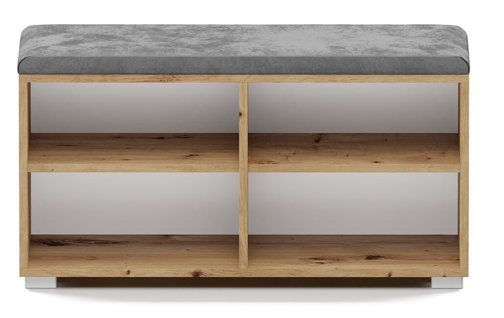 SZAFKA NA BUTY SIEDZISKO OPAL 4P DĄB ARTISAN