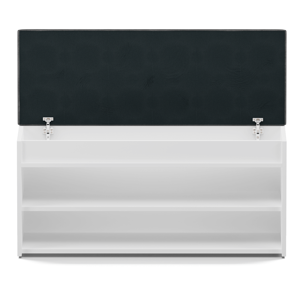 SZAFKA NA BUTY PARMA 2P SIEDZISKO SCHOWEK BIAŁA