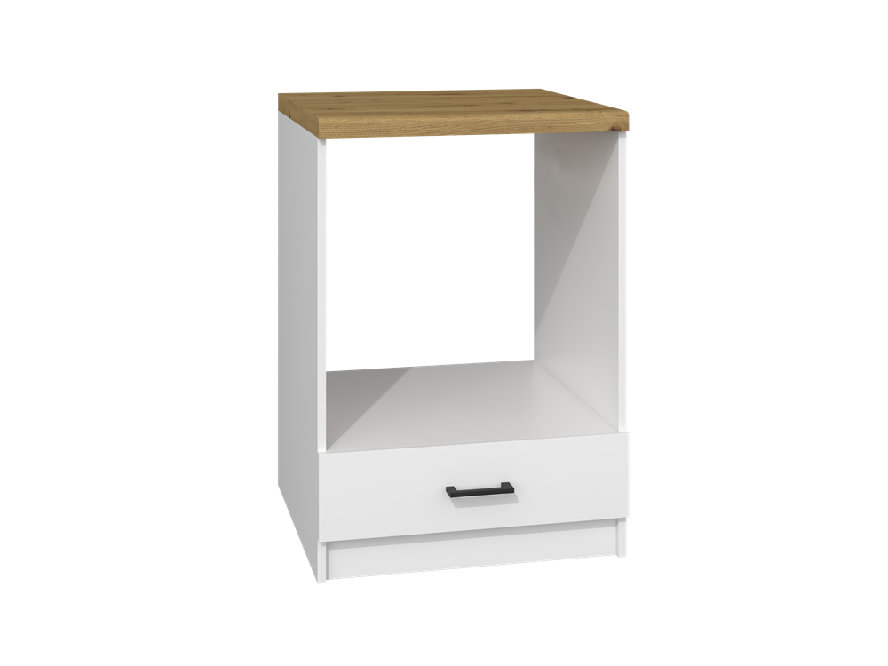 SZAFKA KUCHENNA DO ZESTAWU 60CM BIEL DĄB ARTISAN