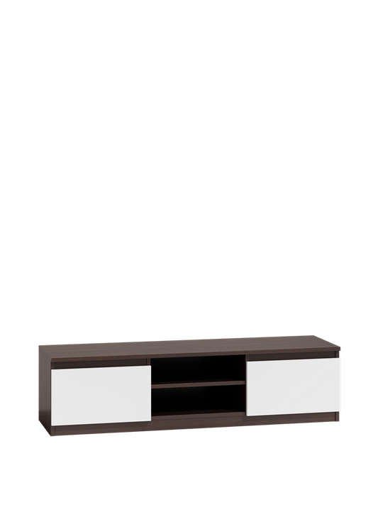 STOLIK RTV 120 - WENGE / BIEL