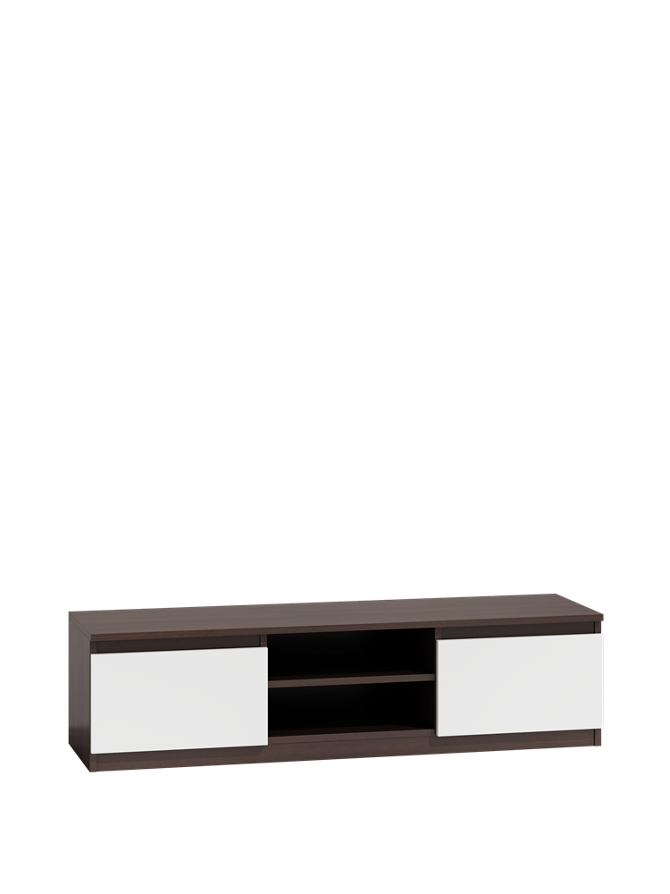 STOLIK RTV MALWA 140 - WENGE / BIEL