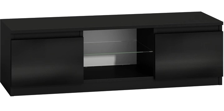 STOLIK RTV 120 - CZERŃ POŁYSK