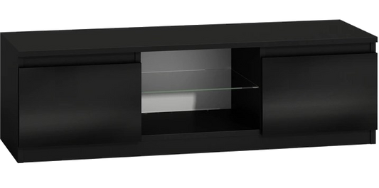 STOLIK RTV 120 - CZERŃ POŁYSK