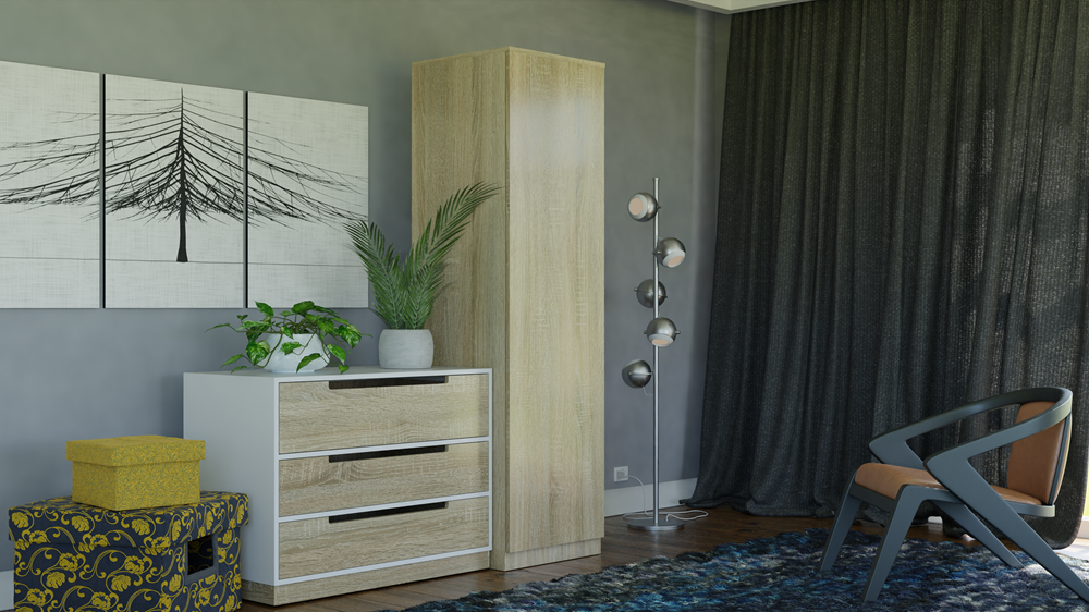 SZAFA SD-50 - DĄB SONOMA