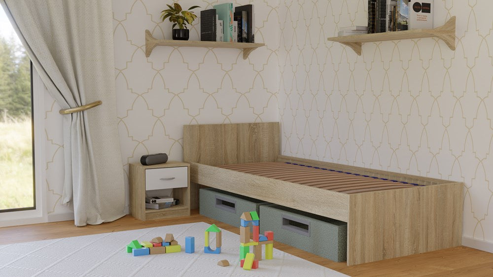 STELAŻ DO ŁÓŻKA BED 90x200 90CM ELASTYCZNY GIĘTY