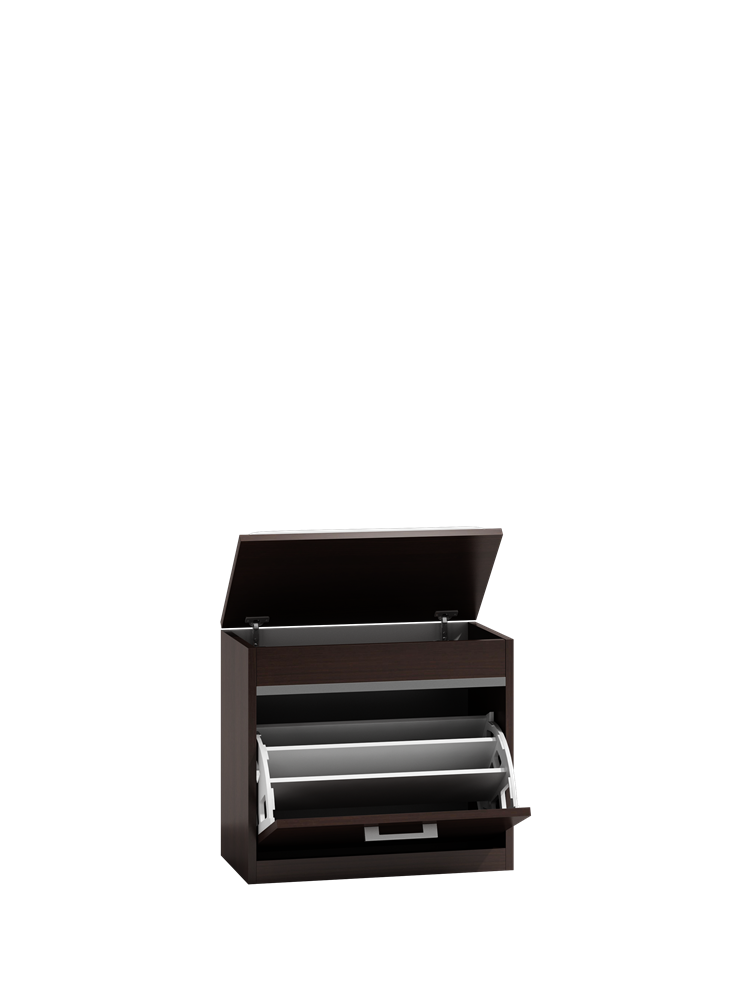 SZAFKA NA OBUWIE BUTY SIEDZISKO SCHOWEK MILANO WENGE