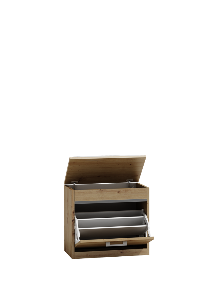 SZAFKA BUTY SIEDZISKO SCHOWEK MILANO DĄB ARTISAN