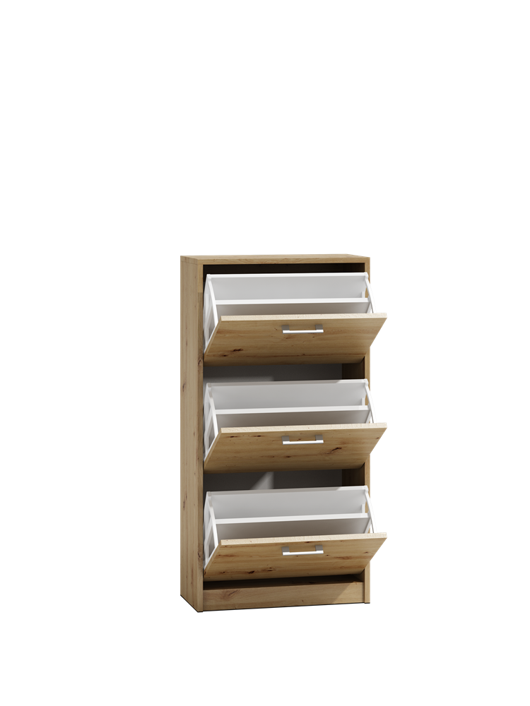 SZAFKA NA OBUWIE PAULA - DĄB ARTISAN